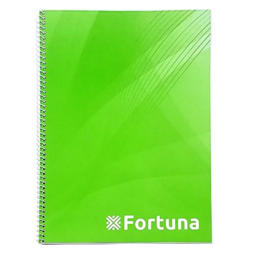 Spirálfüzet FORTUNA A/4 70 lapos sima