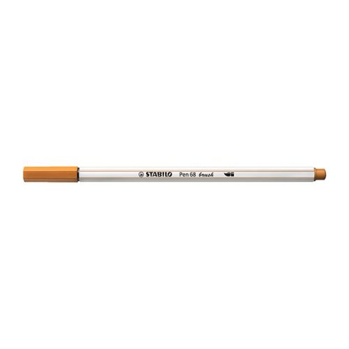 Ecsetfilc STABILO Pen 68 Brush okkersárga