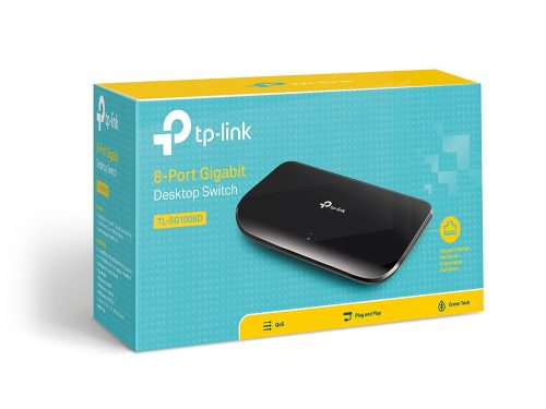 Hálózat Switch TP-Link TL-SG1008D Gigabit