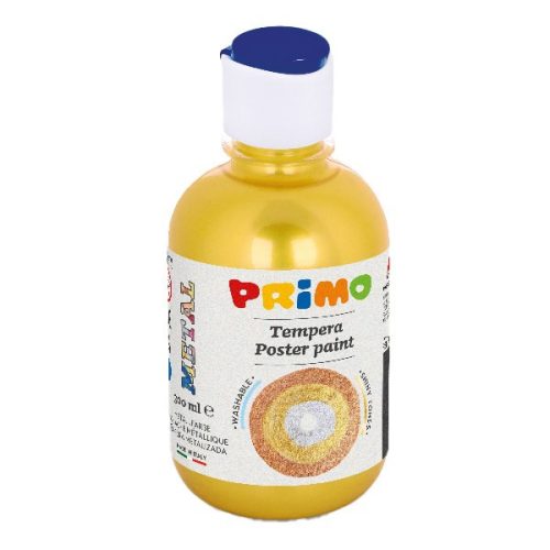 Tempera PRIMO 300 ml metál sárga