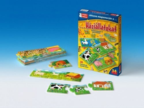 Játszva megismerjük a háziállatokat (puzzle)