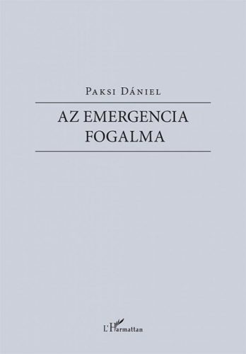 Az emergencia fogalma