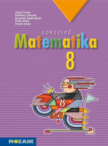 Sokszínű matematika tankönyv 8. osztály (MS-2308)