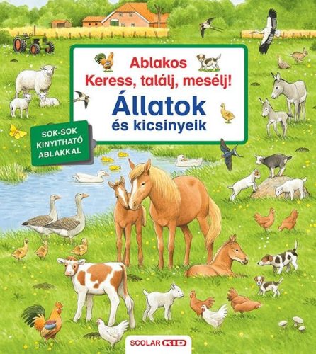 Ablakos Keress, találj, mesélj! - Állatok és kicsinyeik