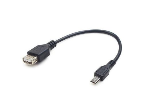 Kábel Micro USB OTG 0.15M Gembird