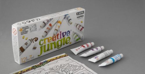 Tempera Creative Jungle, 12x7ml