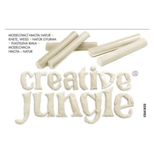 Gyurma, "creativ jungle" natúr 12 db-os