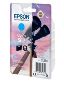 Patron Epson Claria 502 T02V2 Cyan, eredeti, C13t02V24010