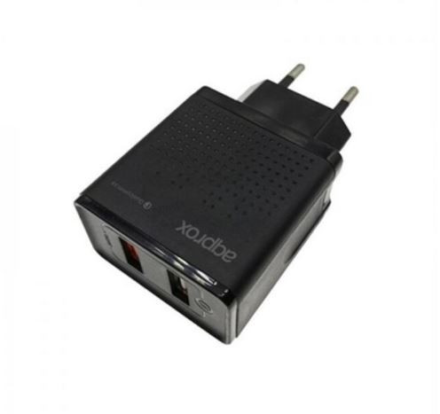 Adapter Hálózati töltő USB 2x 12W